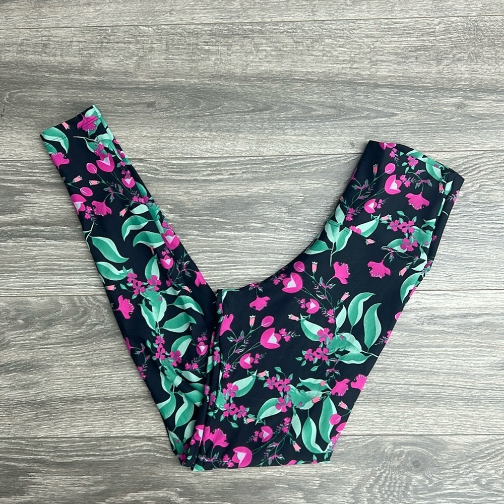 Liquido floral leggings size M - Picture 2 of 7